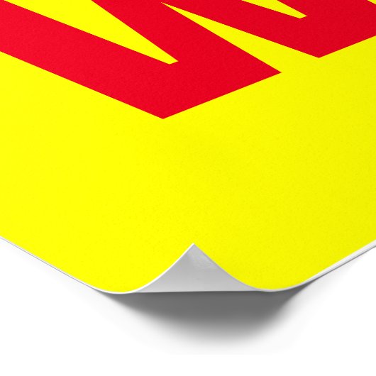 NO WARポスター ポスター (角)