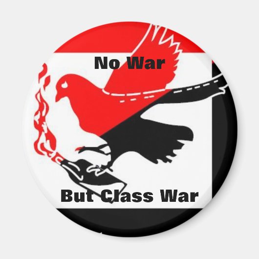 No War以外のClass War磁石 マグネット (正面)