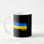 No War - Designs For The Peace Movement 4 コーヒーマグカップ (左)