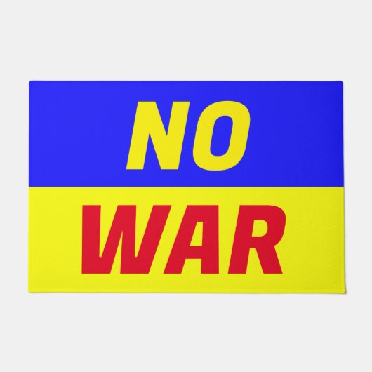NO WAR Door Mat ドアマット (正面)