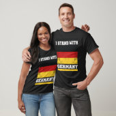 No war in europe I Deutschland Flagge I I stand wi Tシャツ (ユニセックス)