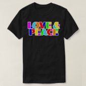 NO WAR, PEACE Tシャツ (デザイン正面)