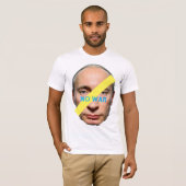 NO WAR PUTIN Tシャツ (正面フル)