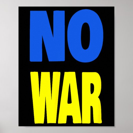 No War Ukraine  ポスター (正面)