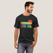 No War With Iran Peace in the Middle East Politica Tシャツ (正面フル)
