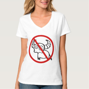 NO Water Buffalo ⚠アジアおもしろいタイのサイン⚠ Tシャツ