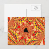 No Way – フラクタル ポストカード (正面/裏面)