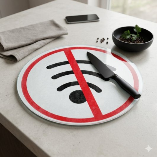 No WIFI Cutting Board カッティングボード