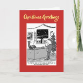 No Win No Afere弁護士クリスマスカード シーズンカード (正面)