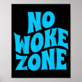 No Wokes Here, Funny Republican , Conservative Vot ポスター (正面)