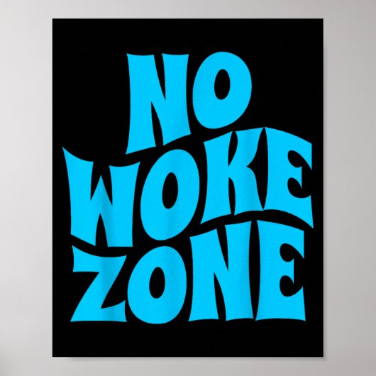 No Wokes Here, Funny Republican , Conservative Vot ポスター (正面)