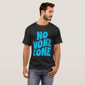 No Wokes Here, Funny Republican , Conservative Vot Tシャツ (正面フル)