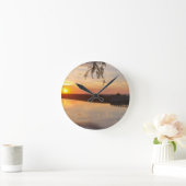 NO WORDS ラウンド壁時計 (ホーム)