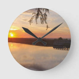 NO WORDS ラウンド壁時計