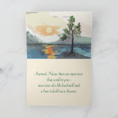 NO WORDS – 思い出の共感カード サンキューカード (内部)