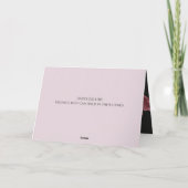 NO WORDS - SYMPATHY CARD サンキューカード (裏面)