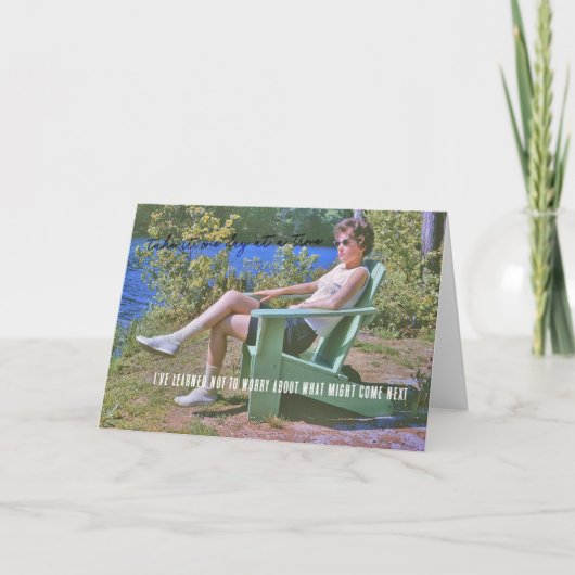 NO WORTHYグリーティングカード サンキューカード (正面)