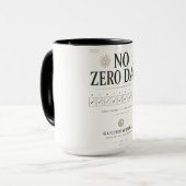 No Zero Days™ | GUCHIEWORLD™ マグカップ (正面左)