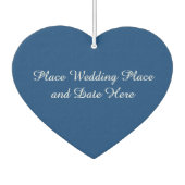 NOAAカスタムウェディングエアフレッシュナーのお気に入り カーエアーフレッシュナー (裏面)