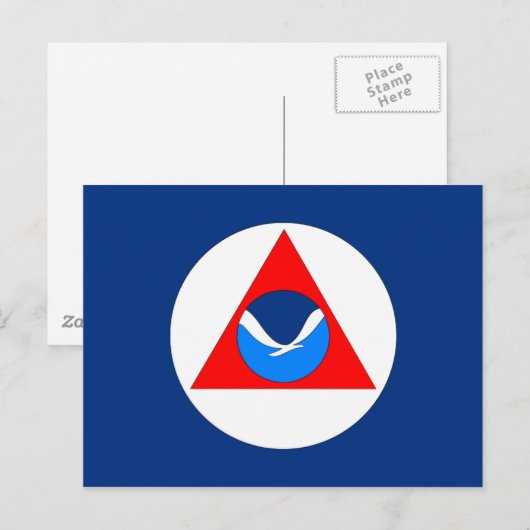 NOAAフラグ ポストカード (正面/裏面)