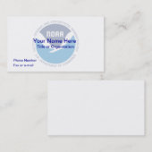 NOAA名刺 名刺 (正面/裏面)