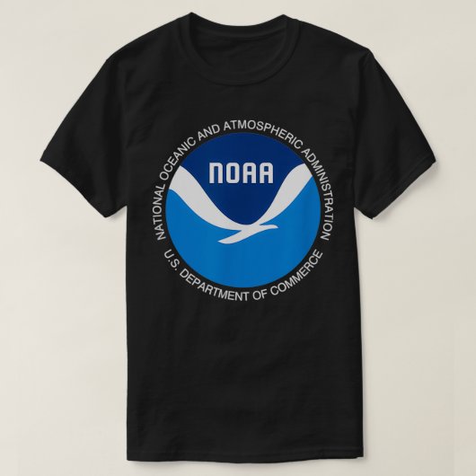 NOAA国家海洋大気行政官 Tシャツ (デザイン正面)