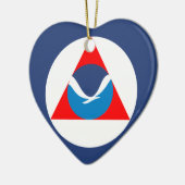 Noaa、米国 セラミックオーナメント (左)