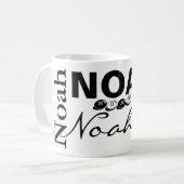 NOAH – マグカップをパーソナライズ コーヒーマグカップ (正面左)