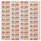 NOAH Changes Lives Fabric ファブリック (見本)