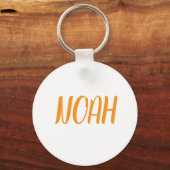 Noah name Metal ring keychain キーホルダー (裏面)