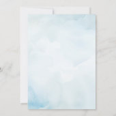 Noah’s Ark 2nd Birthday Invitation Boy 招待状 (裏面)