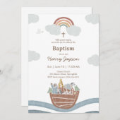 Noah’s Ark Baptism 招待状 (正面/裏面)