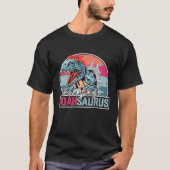 Noah Saurus Funny Personalized Dinosaur T Rex Name Tシャツ (正面)