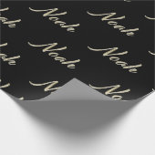 Noah Vorname Name edles Geschenkpapier Papier ラッピングペーパー (角)