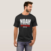 Noah Was A Conspiracy Theorist Then It Rained Luke Tシャツ (正面フル)