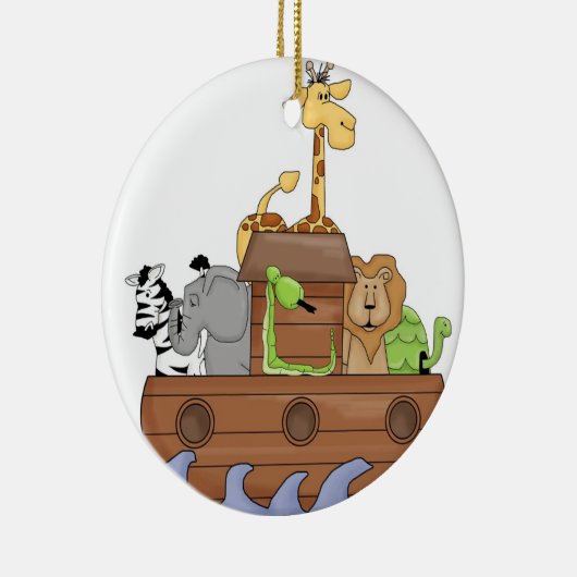 Noahsの避難所のクリスマスのオーナメント セラミックオーナメント (右)