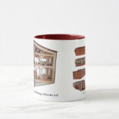 Noahsの避難所モデルコーヒー・マグ マグカップ (中央)