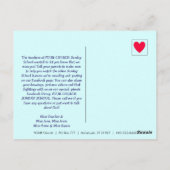 Noahs Ark日曜学校のリマインダー ポストカード (裏面)