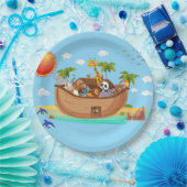 Noah's Ark ペーパープレート (パーティー)