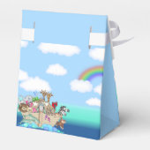 Noahs Ark Baby Shower Faver Box フェイバーボックス (裏面サイド)