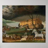 Noah's Ark by Edward Hicks to Circa 1846 ポスター (正面)