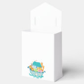 Noah's Ark Favorites Box (Boy Baby Shower) フェイバーボックス (オープン)