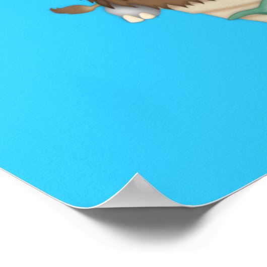 NOAHS ARK NURSERY DECORATION Poster ポスター (角)