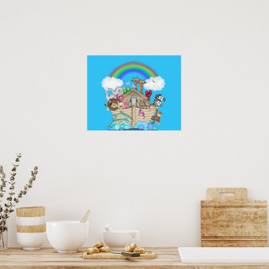 NOAHS ARK NURSERY DECORATION Poster ポスター (キッチン)
