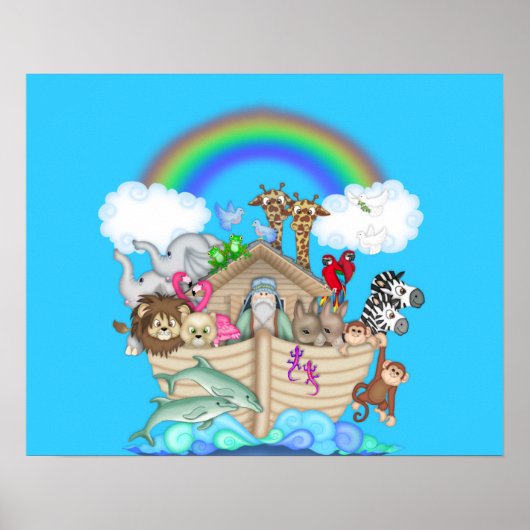 NOAHS ARK NURSERY DECORATION Poster ポスター (正面)