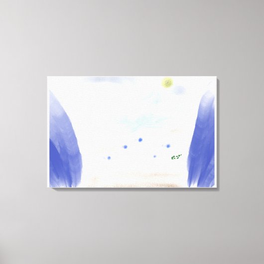 Noah's Flock Saw... Canvas Print キャンバスプリント (正面)