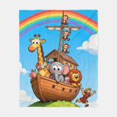 Noah's Great Ark Adventure フリースブランケット (正面)