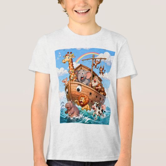 Noah's Great Ark Adventure- 4th  トライブレンドＴシャツ (正面)