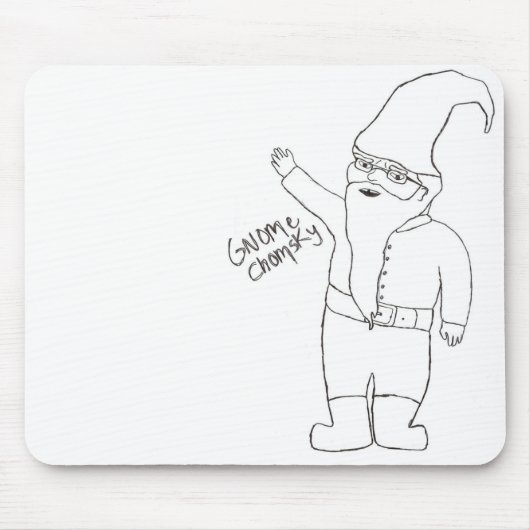 Noam Chompskyのマウスパッド マウスパッド (正面)