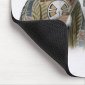 Noapeh、AssiniboinのインディアンおよびPsihdja-Sahpa、a マウスパッド (コーナー)